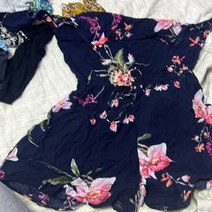 Woman’s floral romper
